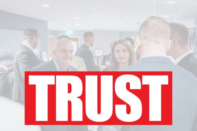 Strona internetowa dla społeczności biznesowej Trust.no